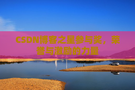 CSDN博客之星参与奖,荣誉与激励的力量